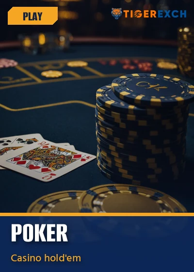 Casino hold'em poker poster listed on Tiger Exch
